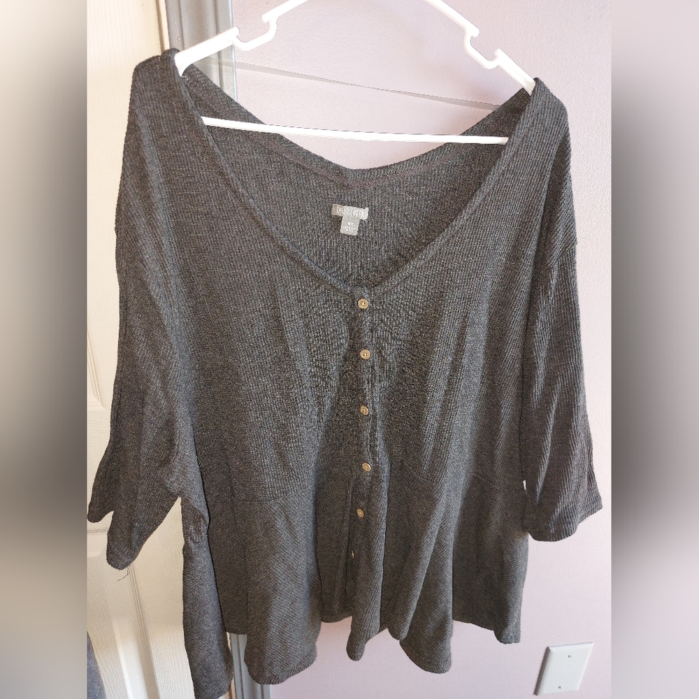Falls Creek Womans 3x Peplum top